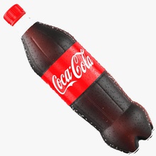 coca cola bottle 3d 3ds aluminium studio beverage c4d can canz container drinking food free game high lower max maya metal model models pbr pepsi poly pro ready realistic tin vray wet 3d print model - Mito3D