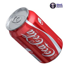 a coca-cola 3d de alumínio bebidas garrafa podem coca recipiente dieta beber alimentos luz metal modelo embalagem pepsi reciclável soda macio chá thevilphysicist zero 3d print model - Mito3D
