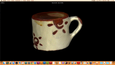 xícara de café o taça alimentos 3d print model - Mito3D