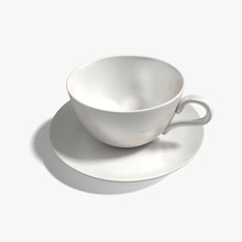la taza de café desayuno cerámica el crema copa cena plato alimentos fresco mobiliario cristalería almuerzo leche modelo ronda platillo cuchara vajilla wolfgraf 3d print model - Mito3D