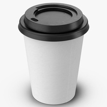 coffee cup empty 12oz takeout 2 3d 3dart design beverage cafe container crush disposable drinking fast food furnishings lid model paper plastic product recycling soda travel vray water whit 3d print model - Mito3D