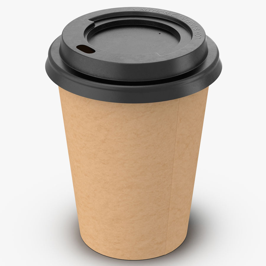 tasse à café vide de 12 oz emporter 3 3d 3dart conception des boissons le conteneur écraser la coupe jetable boire rapide les aliments l'ameublement couvercle modèle papier en plastique produit recyclage soude plats voyage vray l'eau pentecôte 3D print model - Mito3D