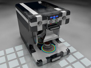 coffee maker electronics 3d print model - Mito3D