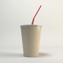 cold drink architecture away beverage cardboard coffee cola collection cup disposable drinking eharmanli fast fastfood food lid liquid model paper plastic recycling soda soft takeaway took water white 3d print model - Mito3D