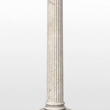 colonna ambiente antichi architettura base capitale corinzio di cracking elementi ambienti eroso piano il greco storico marcomarangoni87 modello moss pilastro rock romano la rovina pietra struttura templi 3d print model - Mito3D