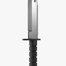 combat knife accessory blade cutting game gun human melee military model modern sword tactical war weapon xarlipix 3d print model - Mito3D