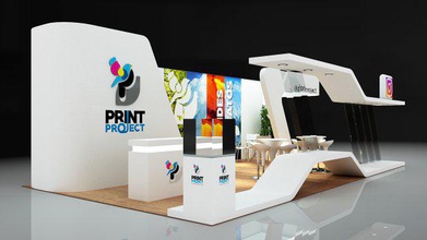 comercial stand 05 design Architektur 3d print model - Mito3D