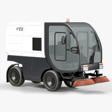 compact road sweeper rs502 area clean dust duty garbage industrial light machine model outdoor remover studios vehicle waste 3d print model - Mito3D