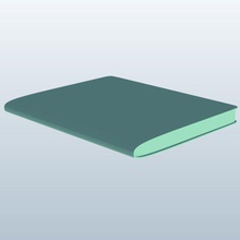kompozisyon dizüstü v1 notebook ofis malzemeleri yazdırılabilir lowpoly 3d print model - Mito3D