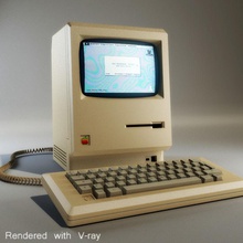 bilgisayar apple macintosh cutcat elektronik imac mac model eski pc güç powermac nadir 3d print model - Mito3D