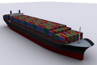 conteneur shiprar bateau fret commercial le industrielle de modèle l'océan l'usine la mer navire rar expédition à france transport vadikgg des embarcations 3d print model - Mito3D