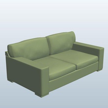 çağdaş aşk seatthyme v1 koltuk kekik mobilya yazdırılabilir lowpoly 3d print model - Mito3D