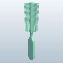 controlhairbrush v1 control hair brush personal care printable lowpoly 3d print model - Mito3D