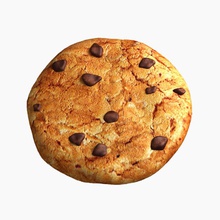 cookie biscuit les copeaux chocolat de boire fatgod88 aliments modèle doux 3d print model - Mito3D