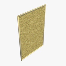 corkboard v3 office supplies printable lowpoly 3d print model - Mito3D
