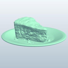 pão de milho v1 o alimentos printable lowpoly 3d print model - Mito3D