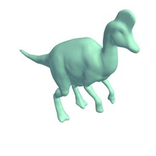 corythosaurus v1 dinosaurs printable lowpoly 3d print model - Mito3D