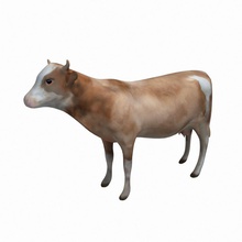 cow animal bull cattle model nallon real time 3d print model - Mito3D