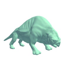 creature 015 v1 15 mythical creatures printable lowpoly 3d print model - Mito3D