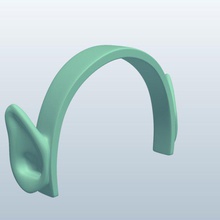 creatura earself v1 orecchie elf mitico le creature stampabile lowpoly mitiche 3d print model - Mito3D