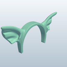 creatureears gremlin v1 la créature oreilles mythique les créatures imprimable lowpoly des mythiques 3d print model - Mito3D