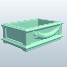 creaturehobbybox stoßzähne v1 Kreatur hobby box Container bedruckbar ist lowpoly 3d print model - Mito3D
