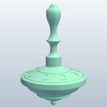 crescentmoons v1 crescent Monde top - Spielzeug bedruckbar ist lowpoly 3d print model - Mito3D