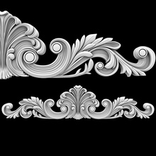 coroa padrão 1 de arquitetura esculpido clássico corbel decoração a elementos remate flint83 modelo molde moldagem ornamento ornamentais modelado gesso rendilhado parede 3d print model - Mito3D
