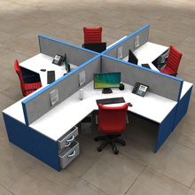 cubículo arquitetura empresa computador corporativa secretária mobiliário móveis goal3d modelo office o quarto trabalho 3d print model - Mito3D