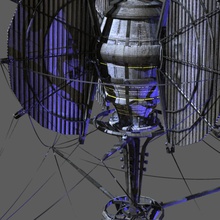 da vinci de la nave espacial el aparato astros das luchador mosca galaxia intercepter modelo prototipo s espacio las naves espaciales transporte ovni los vasos vvetalll buque guerra 3d print model - Mito3D
