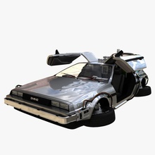 macchina del tempo delorean 12 3degestar 80 indietro marrone auto classico dmc dmc12 emmet futuro hillvalley marty mcfly modello film s sci fi scifi sport il veicolo 3d print model - Mito3D