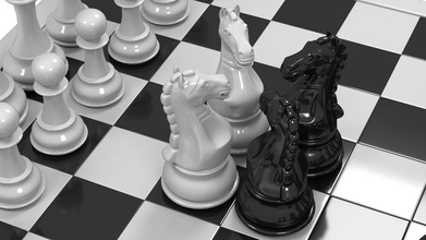 deluxe staunton chess set 3d 3dinhd art bishop board chessboard detail furniture game interior king knigh model obj pawn queen realistic rook strategy 3d print model - Mito3D