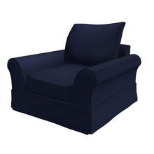 denim-sectional Sessel 424236 v1 obj denim Schnitt arm Stuhl Möbel bedruckbar ist lowpoly 3d print model - Mito3D