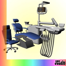 dental chair care clinic d dent dentist dentistry equipment furniture interior jclabs medical model odontological odontology science seat stomatolog teeth 3d print model - Mito3D