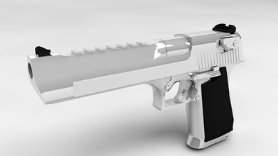 desert eagle 50 armas bryan22czo gun model pistol revolver weapon 3d print model - Mito3D