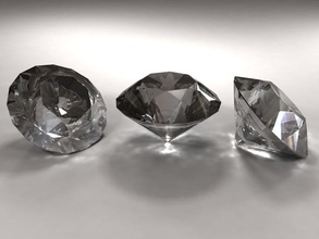 diamond 3dsam79 accessory amber character clothes emerald gems jewelery jewels model rubt treasure 3d print model - Mito3D