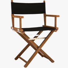yönetmen koltuğu siyah sandalye coboide tasarımcı film katlanır mobilyalar mobilya iç model koltuk tiyatro kereste 3d print model - Mito3D