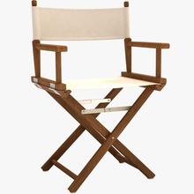 cadeira diretor branca coboide designer o filme dobramento mobiliário móveis interior modelo assento teatro madeira branco 3d print model - Mito3D