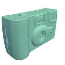 disposablecamera v1 usa e getta la fotocamera l'elettronica stampabile lowpoly 3d print model - Mito3D