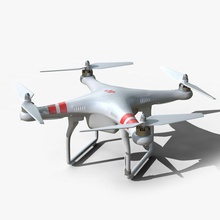 dji phantom 2 drone aircraft airplane control copter daveido dron game helicopter hobbies model plane quadcopter radio remote toy uav 3d print model - Mito3D