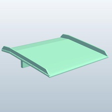 dock board v1 tools equipment printable lowpoly 3d print model - Mito3D