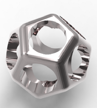 dodecahedron ring jewelry 3d print model - Mito3D
