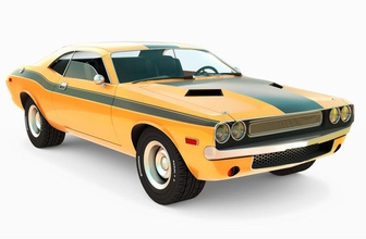 dodge challenger 1969 1970 69 70 american angryarcticfox blender car coupe custom cycle ford game high model muscle mustang old race retro sedan sport unity usa vehicle vintage 3d print model - Mito3D