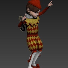 bambola carattere uomo modello punk il vapore steampunk telesoftas3d 3d print model - Mito3D