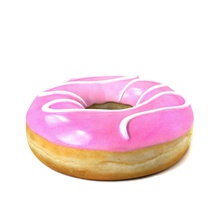 donut cartoon cake cream doughnut dougnut food maya model photorealistic pie pink real realistic sweet sweety visualcenter 3d print model - Mito3D