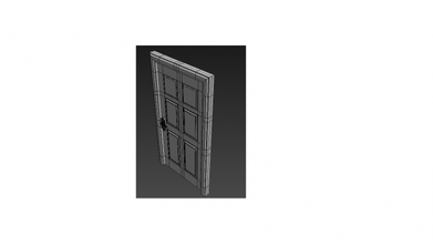 Tür Architektur 3d print model - Mito3D