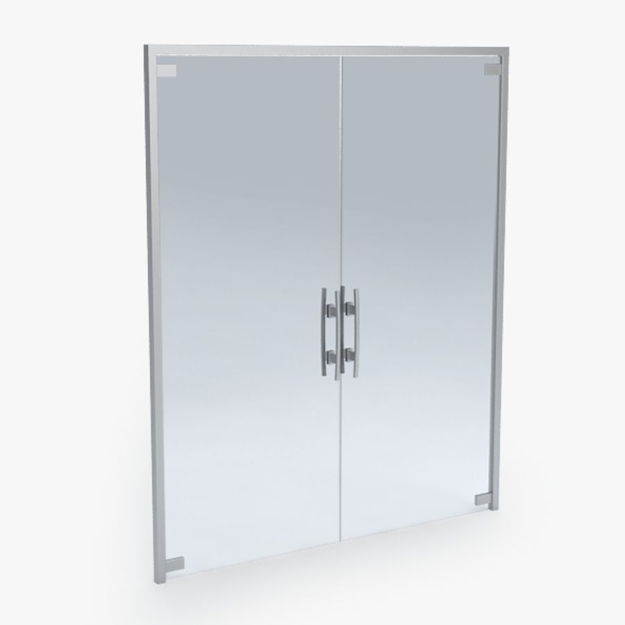 puerta glass056 de la arquitectura elementos entrada frente muebles fworx vidrio modelo madera 3D print model - Mito3D