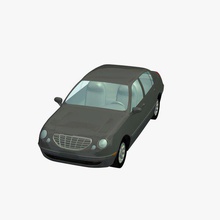 doorsedan v3 - Limousine Fahrzeuge bedruckbar ist lowpoly 3d print model - Mito3D