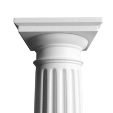 colonne dorique antique de l'architecture athènes capital classique la le béton décor éléments grec ionique modèle ordre pilier rome pierre blanc wivoca 3d print model - Mito3D