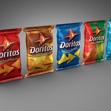 doritos bag cheese chipped concept cool coyote food model nachos ranch snack tortilla 3d print model - Mito3D